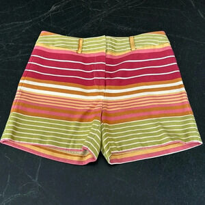 J. McLaughlin Multicolor Striped Women Shorts